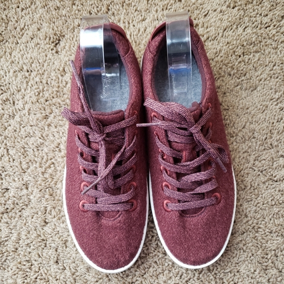 Allbirds Wool Runners Hazy Burgundy W Sz 9 - Picture 4 of 10